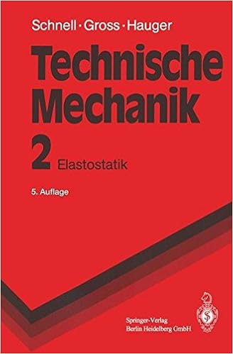 Technische Mechanik 2 Elastostatik Springer Lehrbuch W - 