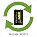 Powerex Precharged 8.4V Rechargeable Low Self Discharge NiMH Battery (MHR84VP)