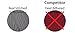 Brielle Home Stream Textured Decorative Pillow Sham Set, Standard, Grey