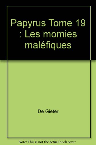 Les  momies maléfiques