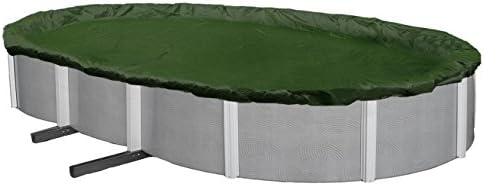 Winter Pool Cover Above Ground 16X28 Ft Oval Arctic Armor 12 Yr Warranty