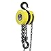 NEIKO 02183A Manual Chain Hoist | 1 Ton/2000 lbs Capacity | 20’ Lift | 2 Hooks | Manual Hand Lift Steel Chain Block Hoist