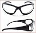 Z87.1 Motorcycle Riding Bifocal Safety Glasses +1.50 Foam Padded