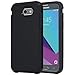 Galaxy J7 V Case, Galaxy J7 Prime Case, Galaxy J7 Perx Case, Galaxy J7 Sky Pro Case, OEAGO Samsung Galaxy Halo 2017 Case Shockproof Drop Protection Impact Rugged Armor Case Cover - Black