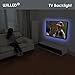 WILLED TV LED Backlight 12.6ft Customized for 55 60 65 inch TV | USB LED Strip Lights kit | Monitor Bias Lighting RGB Light Strip with RF Remote