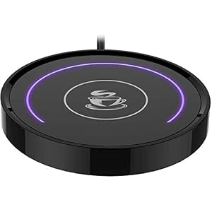 Smart Coffee Warmer, BESTINNKITS Auto On/Off Gravity-induction Mug Warmer for Office Desk Use, Candle Wax Cup Warmer…