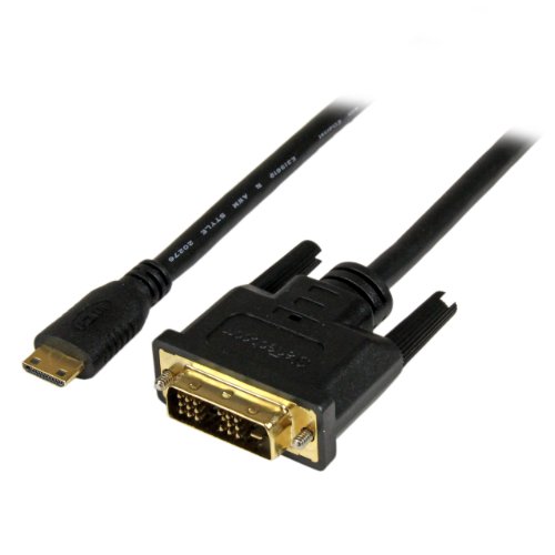 StarTech.com 2m Mini HDMI to DVI-D Cable - M/M - 2 meter Mini HDMI to DVI Cable - 19 pin HDMI (C) Male to DVI-D Male - 1920x1200 Video