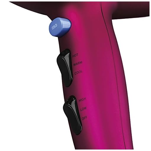 INFINITIPRO BY CONAIR 1875 Watt Full Size Salon Performance AC Motor Styler/Hair Dryer; Soft Touch Pink - Image 5