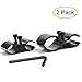 BESTSIGHT Tactical Bracket Barrel Ring Scope Clamp Scope Mount Holder for Flashlight Torch Scope Sights [Set of 2]