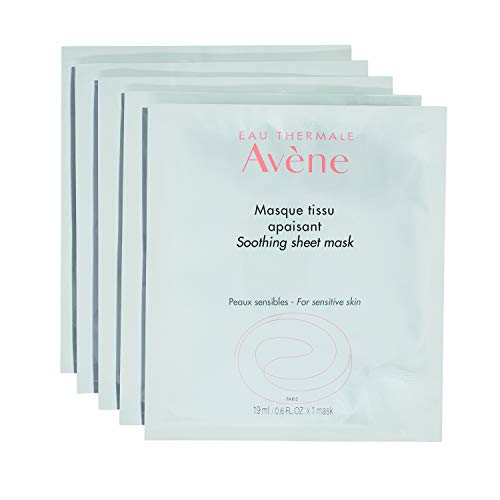 Eau Thermale Avene Soothing Sheet Mask, Full Face Moisturizing Cooling
