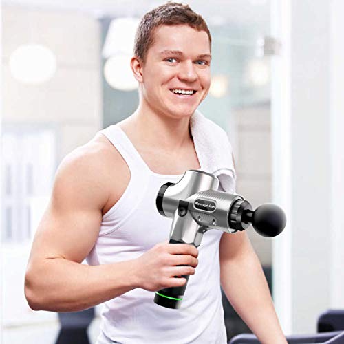 Massage Gun,Handheld Deep Muscle Massager,Cordless Vibration Massage