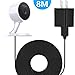 Power Adapter with 26ft / 8 m Weatherproof Cable for Amazon Cloud Cam, Continuously Operate Amazon Cloud Cam(Black)
