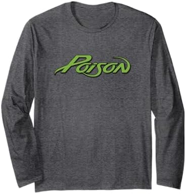 Amazon.com: Poison - Classic Logo Long Sleeve T-Shirt : Clothing