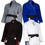 Athllete Kids Brazilian Jiu Jitsu BJJ Gi with Free White Belt (Made-in-Pakistan)