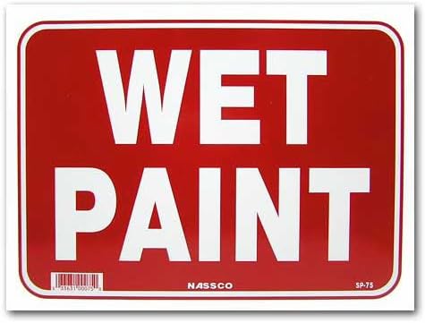Amazon Co Jp プラスティックプレート Wet Paint ペンキ塗りたて ホビー