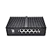 QOTOM Q330G4 Barebone Industrial PC Gateway Firewall Router for pfSense - Intel i3 4005U AES-NI, 4 Gigabit NICs (No RAM / SSD)