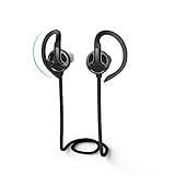 ATEX 4.1 Bluetooth Headphones – Smart Noise Cancellation & Built-In Microphone – Wireless In-Ear Earbuds for Sports & CrossFit – Sweat Proof, Non-Slip – iPhone and Samsung All Latest Models Compatible