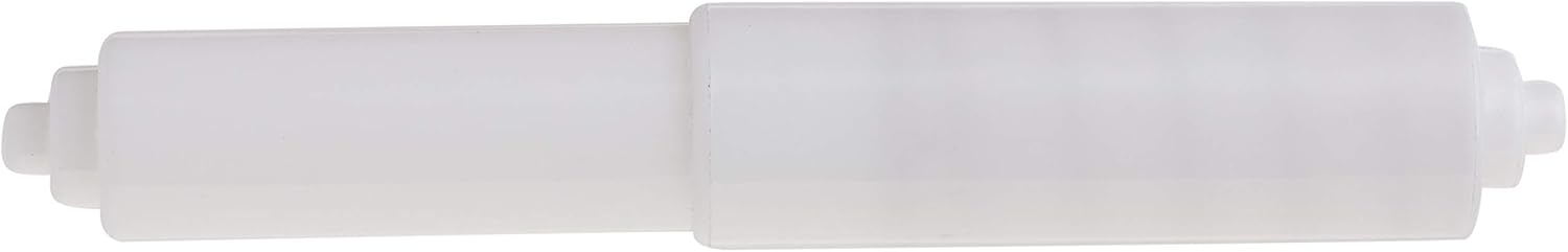 DANCO Spring-Loaded Toilet Paper Holder Rod, White, 1-Set (88648), - - 