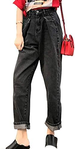 【在庫限りセール】［エアバイ］ ジーンズ デニム ロングパンツ ハイウエスト ウエストタック レディース S～XL