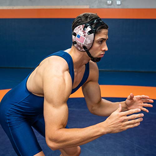 image for 4 Time All American Wrestling Headgear for Men, Women, and Youth, MMA,