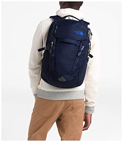 north face surge backpack blue