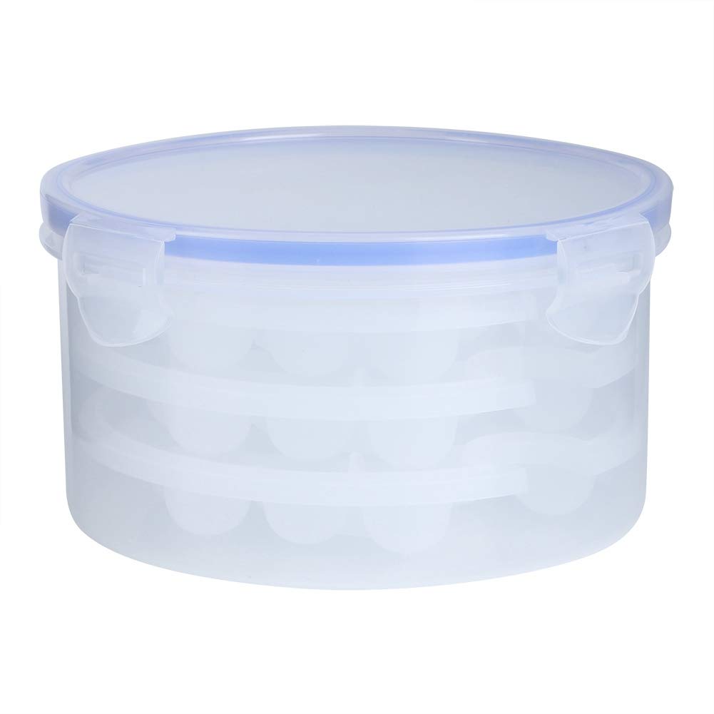 Flexible Silicone Round Ice Ball Maker Mold Ice Cubes Ice Tray Ice Grid Making Box Molds(96 Grids)