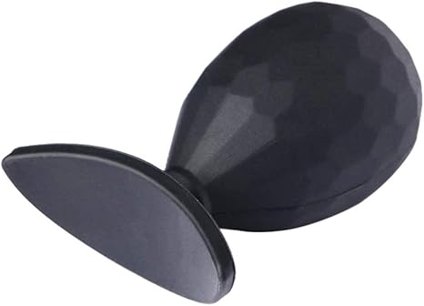 Mobestech Ferramenta de maquiagem portátil de silicone para sombra de olhos de silicone de 1 unidade Prática Preguiçosa Selo de sombra para olhos de gel de sílica cristalina (Pure Silica Black)