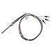 AGPtek Stainless Steel PT100 RTD Thermistor Sensor Probe (Temperature Rang: -20~420°C)