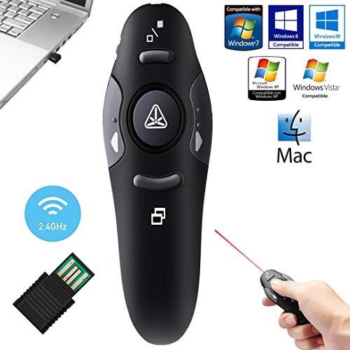 Buy Techtest Wireless Remote PPT Laser Pointer with Slide Changer for
