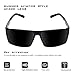 YANYU Wayfarer Polarized Sunglasses for men Women Driving Fishing Vintage Unisex Sun Glasses (Grey)