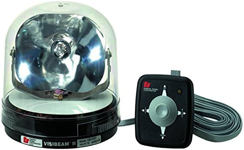 Federal Signal-620122 Spotlight, Permament Mount, Clear