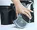 Matte Black 5” X 7 ¾” Aluminum Foil Stand Up Airtight Zipper Pouches Smell Leak Proof Food Herb Coffee Protein Powder Storage Bags (25, 5