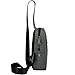 ZYSUN Sling Bag,Crossbody Shoulder Bag, Casual Daypacks Travel Backpack For Women Men (Gray)