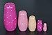 NY 5pcs Cute and Funny Wooden Fairy Stacking Toys/Russian Nesting Dolls/Matryoshka Gifts for Kids