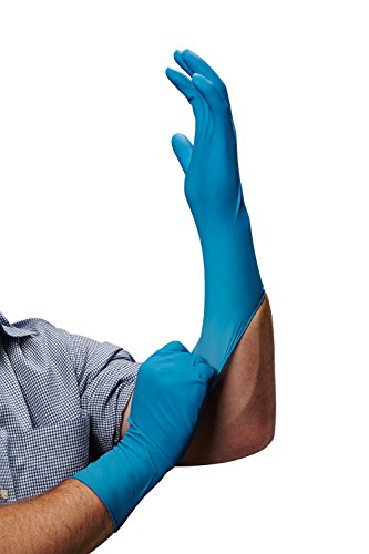 VEN6025 Venom Steel Latex Gloves, Splash Protection, Blue (Pack of 30)