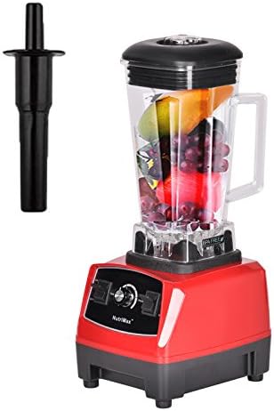 3HP-2200W G5200 Fruits,Vegetables.Ice Blender Mixer Professional Electric Kitchen Appliance 220V EU Plug"(220V EU Plug, Red)