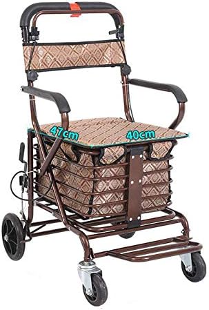 YSA Storage cart - 40 L - Extra large - Removable and rainproof pouch, insulating foil for food - Folding basket/trolley holder