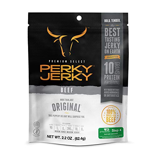 Perky Jerky Premium Select Beef Jerky, Original, 2.2 Ounce Pricepulse