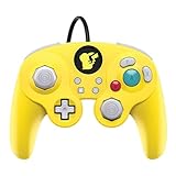 Nintendo Switch Pokemon Pikachu GameCube Style Wired Fight Pad Pro Controller by PDP, 500-100-NA-D3