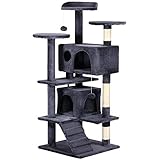 Yaheetech Cat Tree Furniture with Scratching Posts