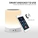 Night Light Bluetooth Speakers, Aufitker Portable Wireless Bluetooth Speaker Bedside Table Lamp Desk Lamp, Smart Touch Control LED Mood Lamp, TF Card/AUX/Speakerphone (Bluetooth speaker lamp)