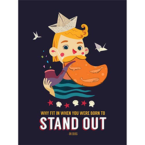 Wee Blue Coo Sailor Boy Stand Out Canvas Wall Art Print