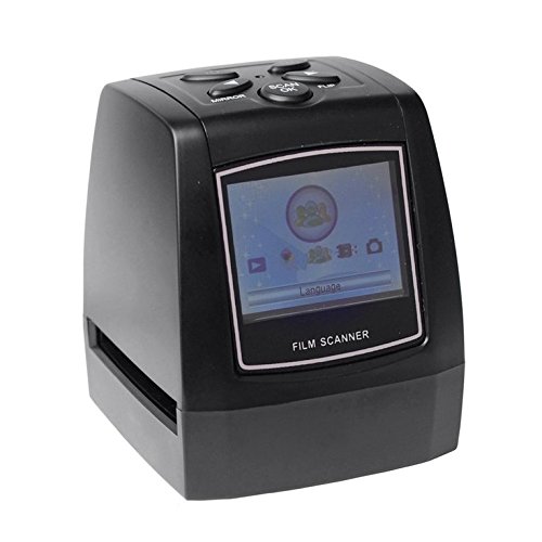 High Resolution Photo Scanner 35/135mm Slide 2.36" Digital Film Scanner