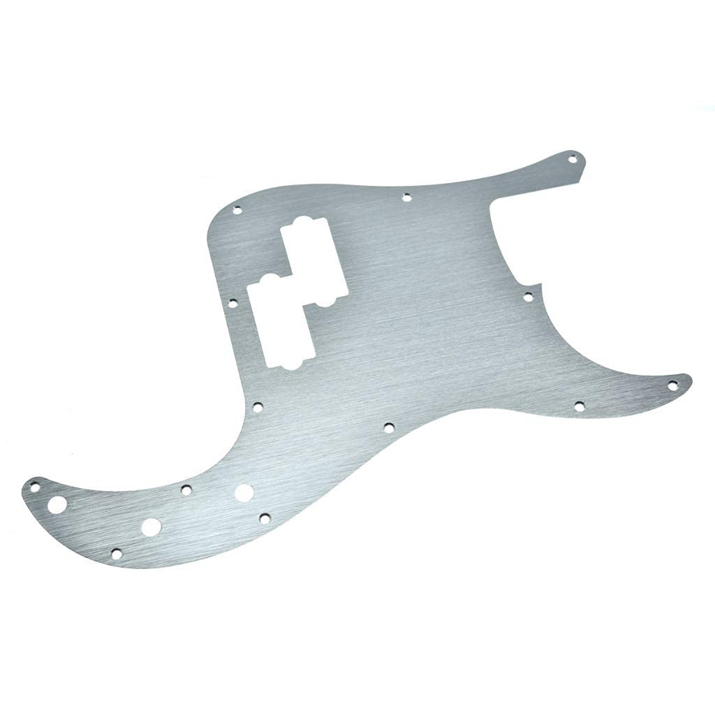 Dopro 13 Hole Right Handed Modern-Style Fits American Fender P Bass Silver