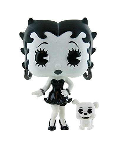 Funko Pop Betty Boop Black-and-White and Buddy Vinyl Figure- Entertainment Earth Exclusive