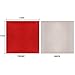 Webake 4 x 4 Inch Square Aluminium Foil Candy Wrappers Candy Wrapping Paper for DIY Chocolate, Fudge and Brownies Packaging-100 Piece (Red)