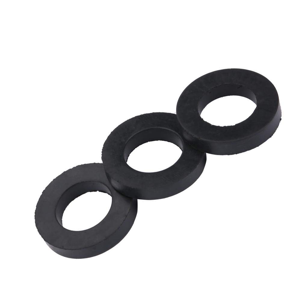 Hilitand 12 Pcs Washer Ring, Shower Rubber Washer Seals, Gasket Faucet Water Pipe Replacement 1/2", 3/4", 1" (1/2")