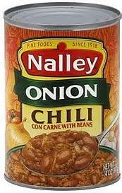 NalleyOnion Chili Con Carne with Beans, 14-ounce Cans (Pack of 12)