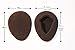 One Pair of 80mm Foam Earpads fits Infrared Wireless Headphones in Many Automobile Entertainment DVD Player Systemsthumb 1