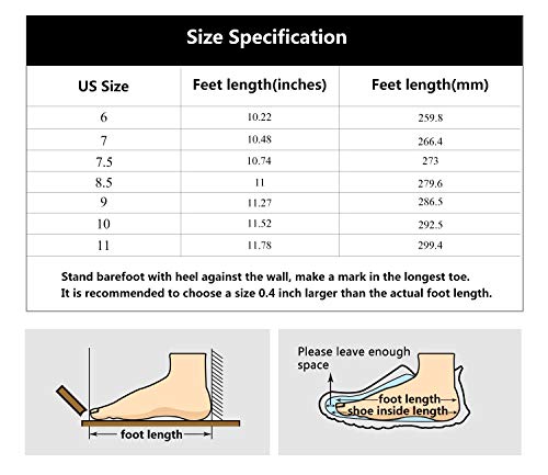 WellUp Men's Snow Boots-Fur-Lined Shoes Non-Slip Outdoor Motorcycle Backpacking Trekking Trails Hiking Sneakers Black 9